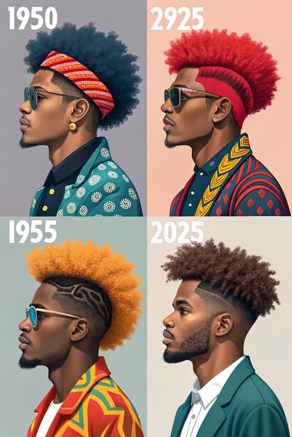 90s afro hairstyles for men