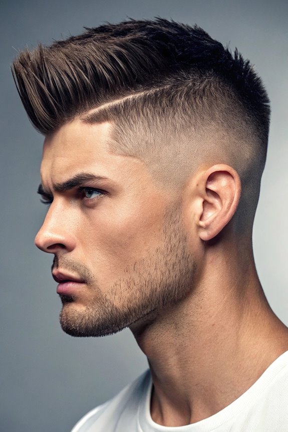 angular fringe taper fade