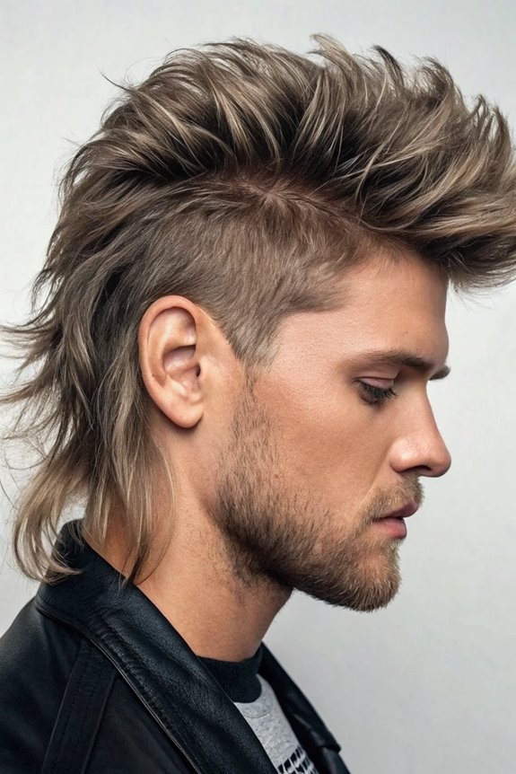 edgy layered hairstyle trend