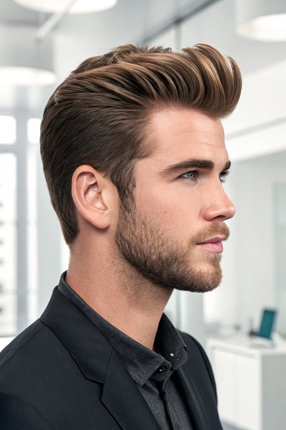 liam hemsworth stylish hairstyle