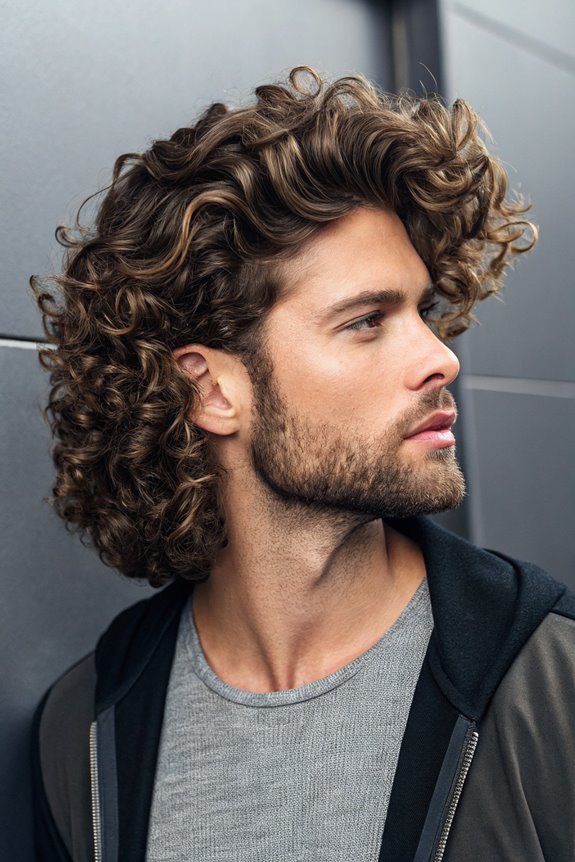 long curly hairstyle cut