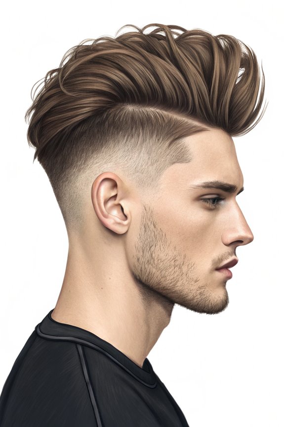 oblong face trendy haircut