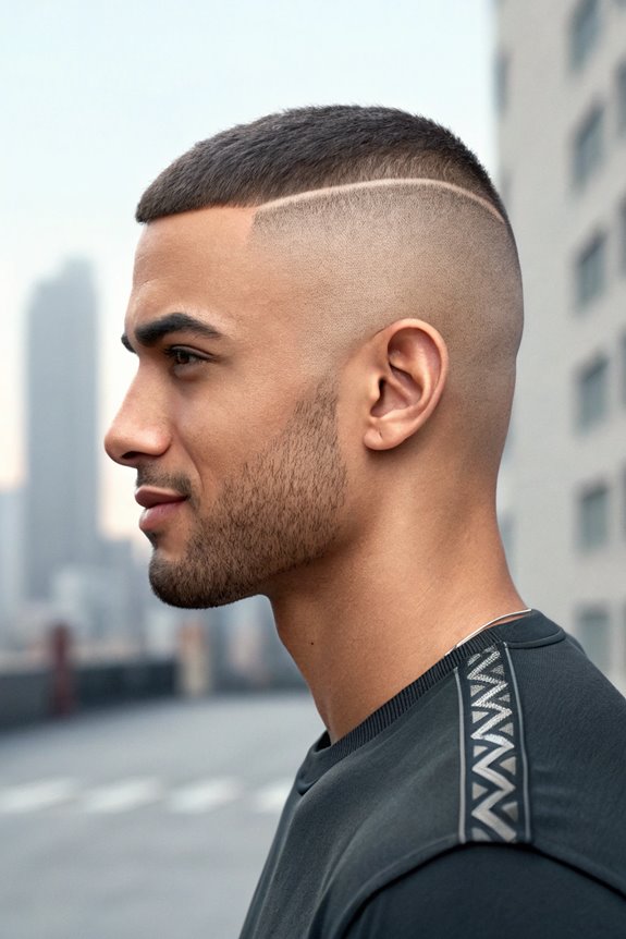 skin fade and crop