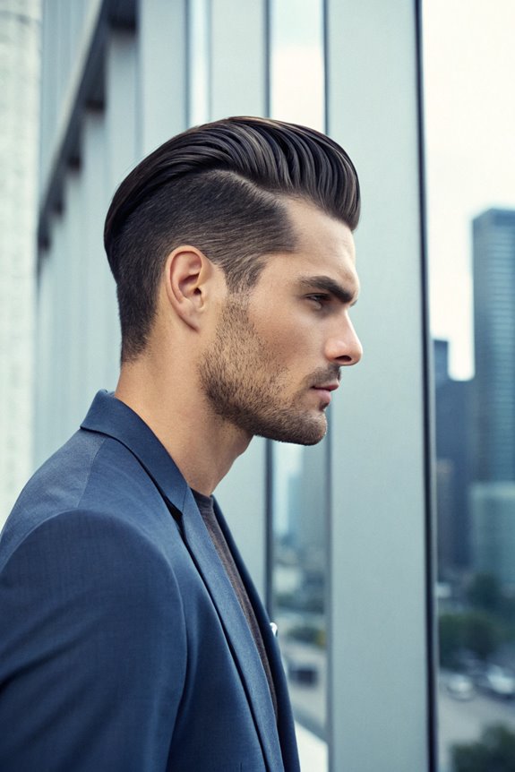 stylish contemporary hairstyle trend