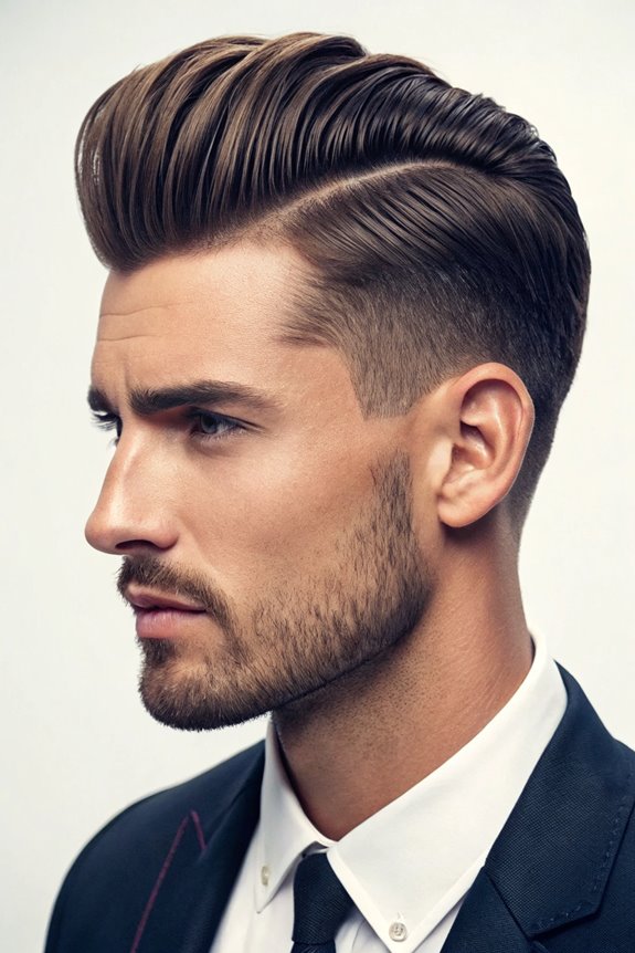 stylish low fade haircut