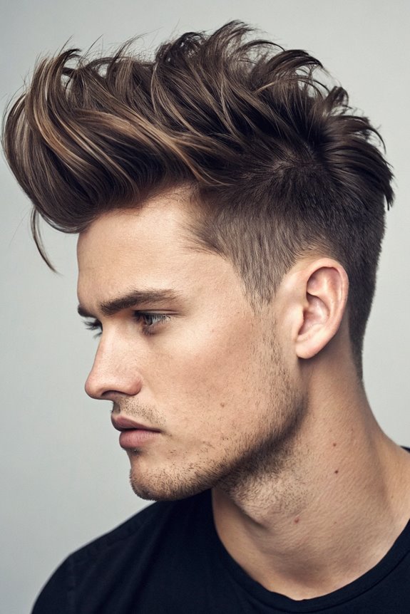 stylish modern hairstyle trend