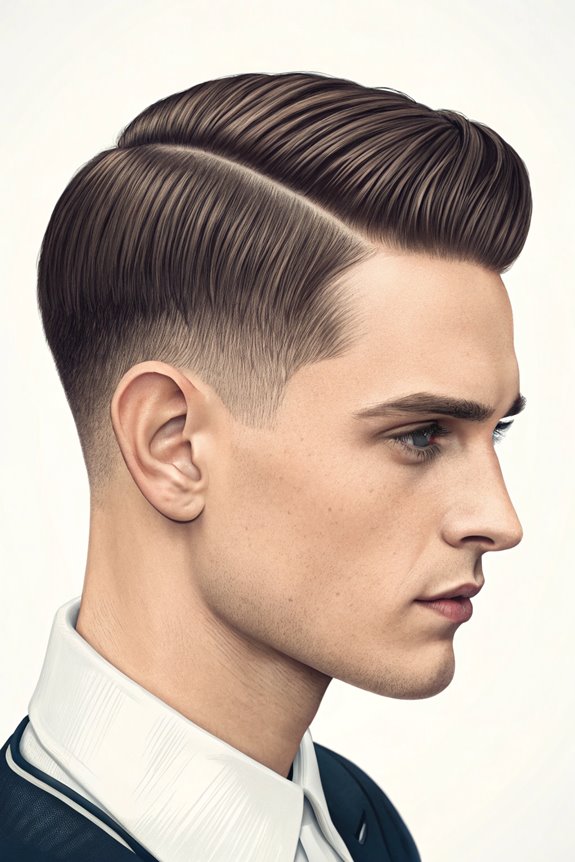 stylish polished hairstyle choice