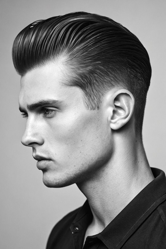 stylish sleek modern haircut