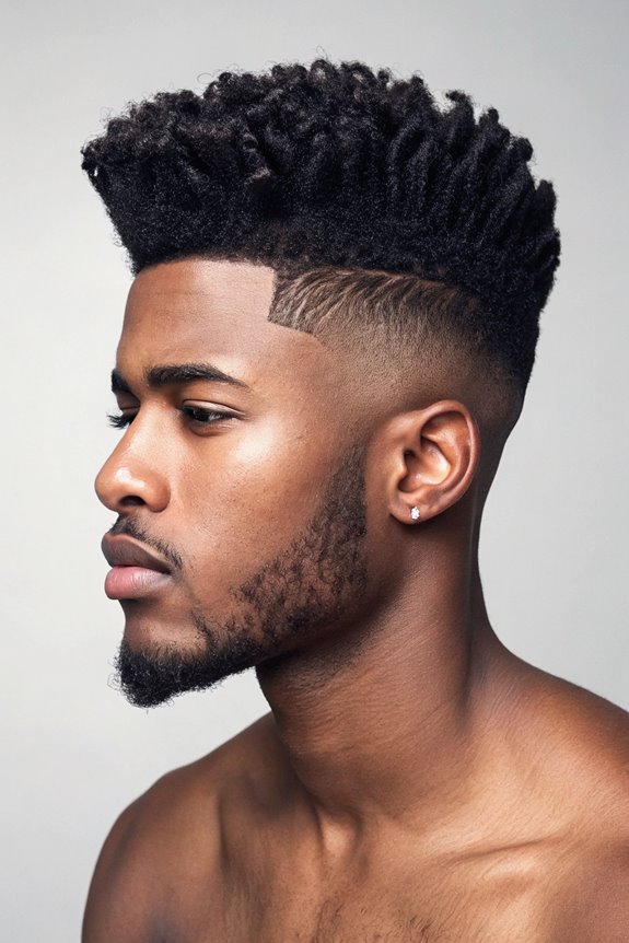 stylish twist high top