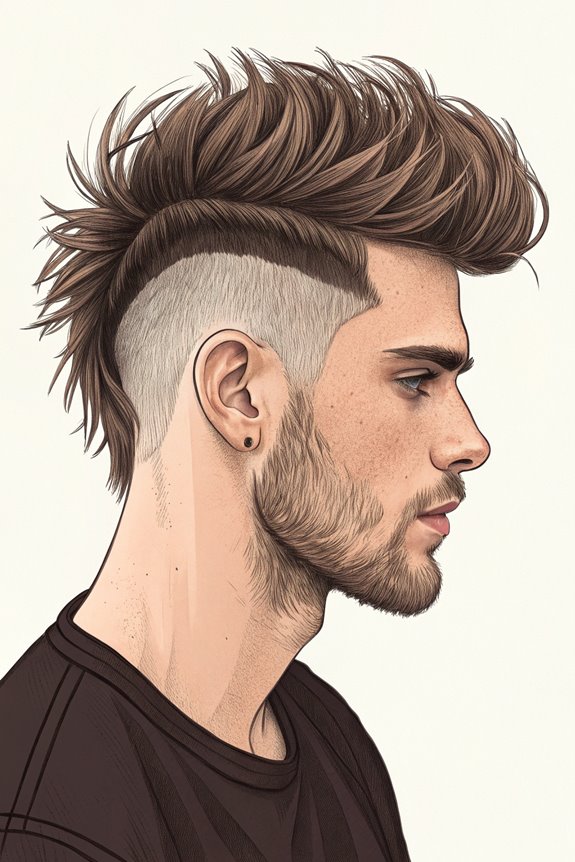 trendy layered hairstyle choice