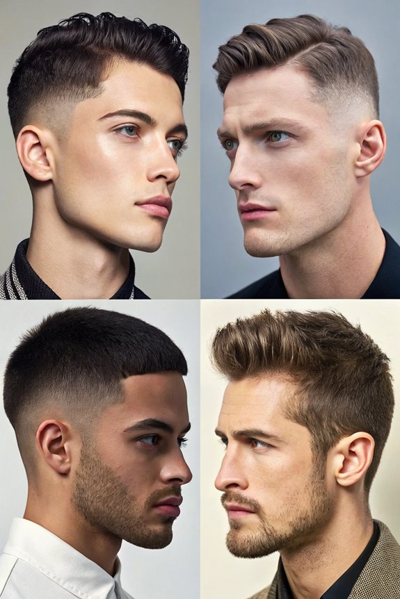 trendy short hairstyle options